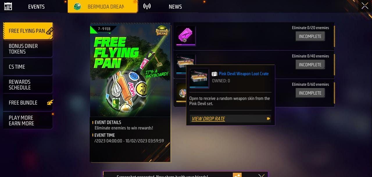 40 किल पर इनाम (Image by Garena)